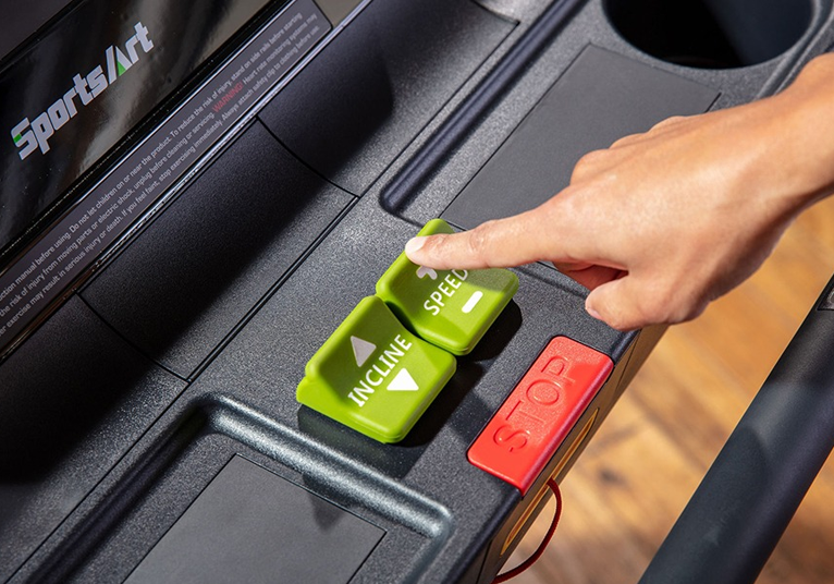 SportsArt Elite Line Eco-Natural T674L loopband - 5HP - LCD display