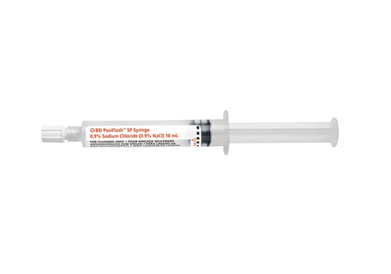 PosiFlush XS - seringues pré-rempli avec 10 ml NaCl 0,9% - 240 pcs