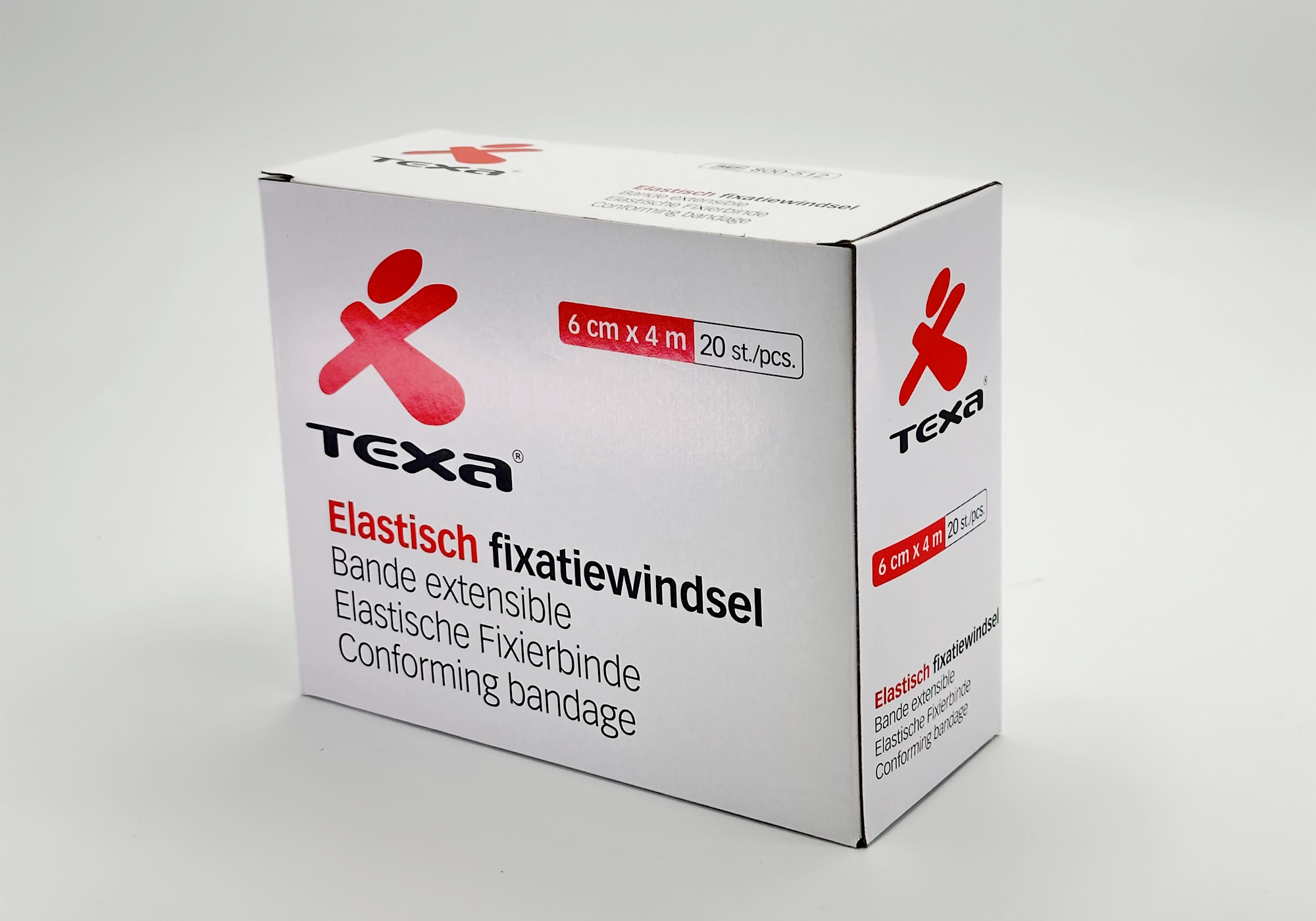 Texa® bandes extensibles - non stérile - vrac - 6 cm x 4 m - 1 x 20 pcs