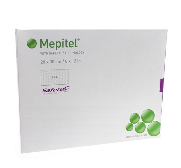 Mepitel® - 20 x 30 cm - steriel - 5 st