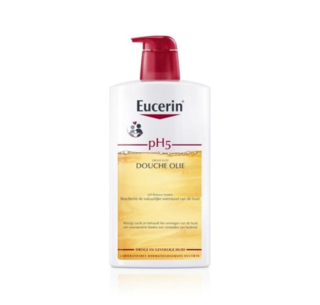 Eucerin pH5 huile de douche - pompe - 1000 ml - 1 pc