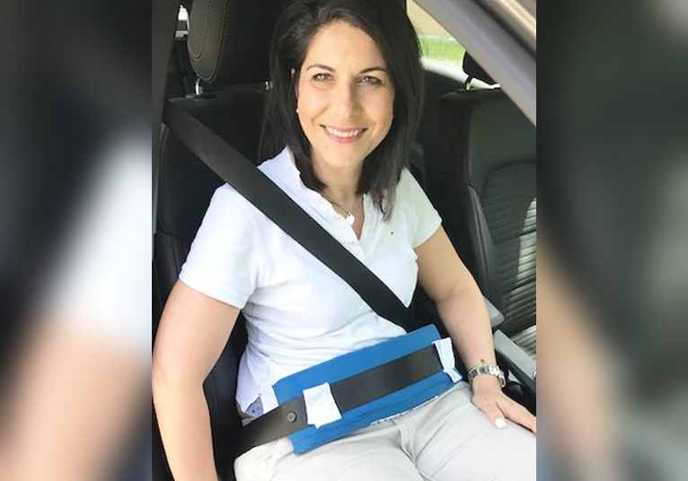 QualiPad - veiligheidsgordel beschermingskussen postoperatieve wonden - 1 st
