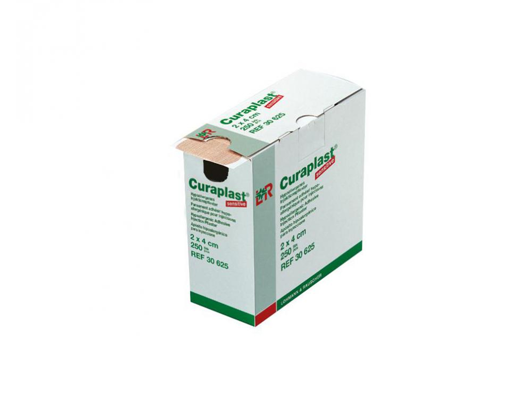 Curaplast® sensitive - op rol - 2 cm x 4 cm - 1 x 250 st