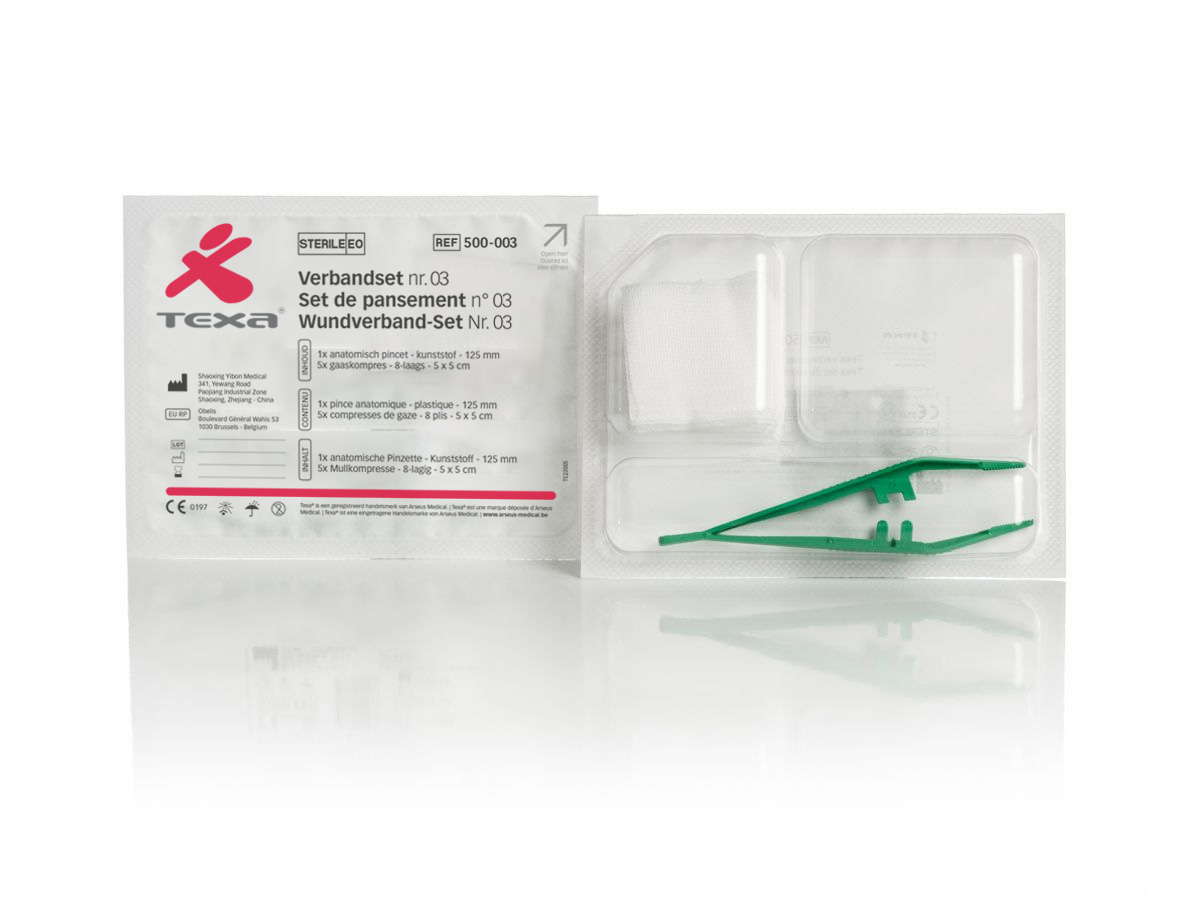 Texa® verbandset 3 - steriel  - 1 x 60 st