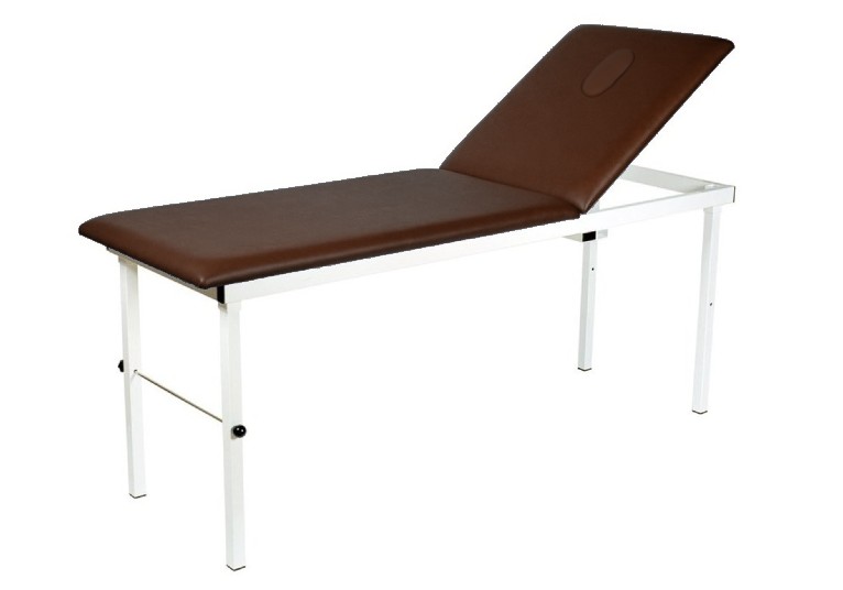 Onderzoekstafel Simplex met neusuitsparing - vaste hoogte - Chocolate - 1 st