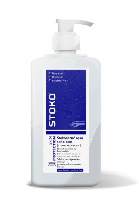 Stokoderm Aqua PURE avec pompe - 500 ml - 1 pc