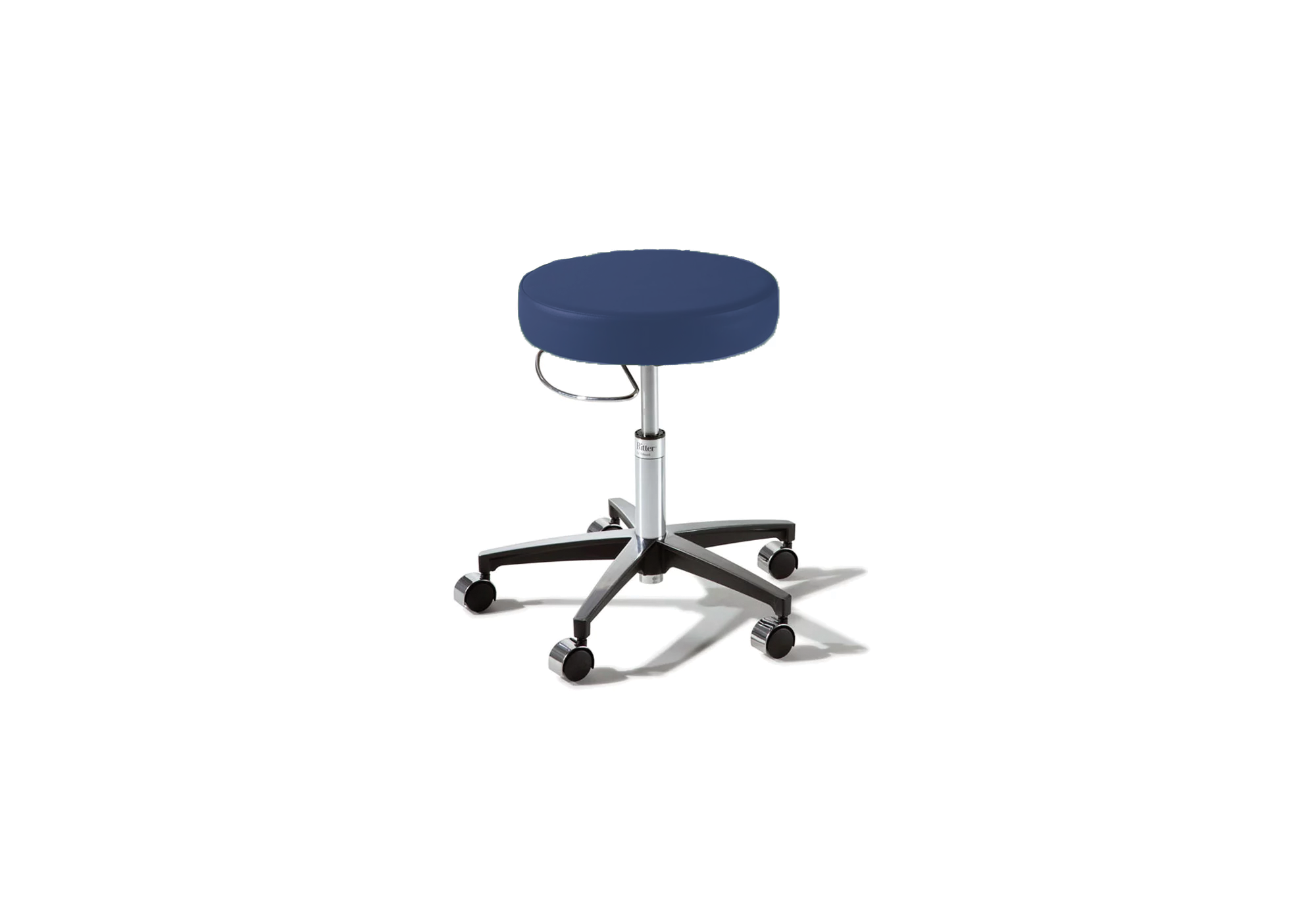 Ritter 276 tabouret - hoogte 45-65 cm - 855 soothing blue - 1 st