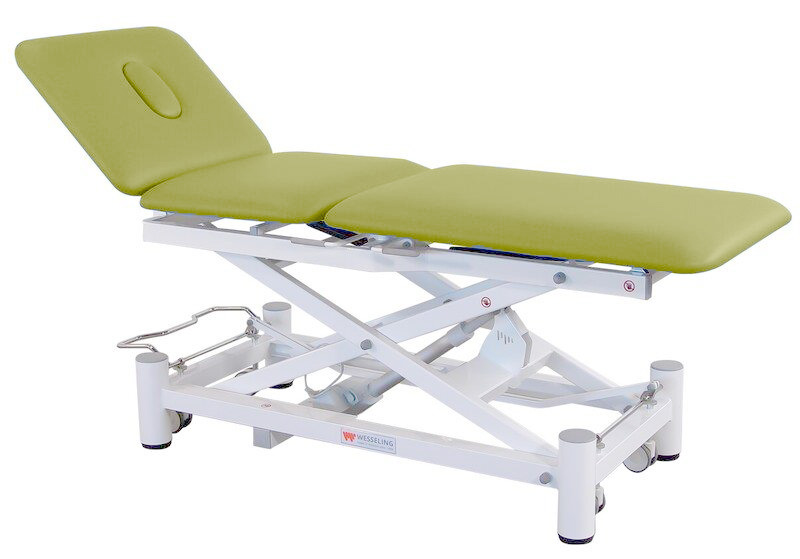 Onderzoekstafel BasiX 3 Elite - elektrisch - Fresh bekleding - Pomelo - 1 st