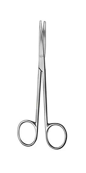 Metzenbaum schaar - recht - stomp/stomp - 14,5 cm - 1 st
