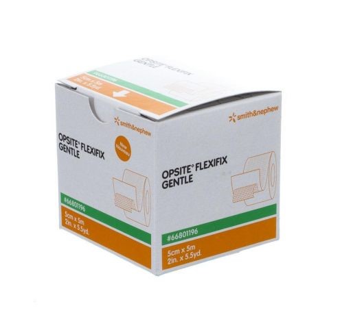 Opsite flexifix gentle fixatieverband - 5 cm x 5 m - 1 st