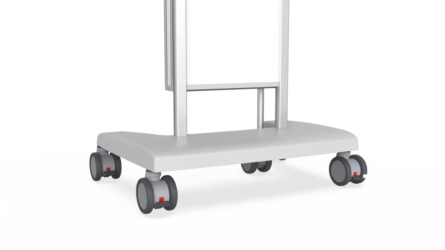 Kamerscherm - H 165 cm - mobiele standaard 4 panelen - 1 st