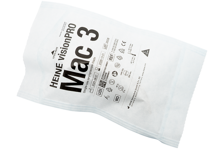 HEINE visionPRO Mac 3 - Single-Use laryngoscoopblad - 10 st