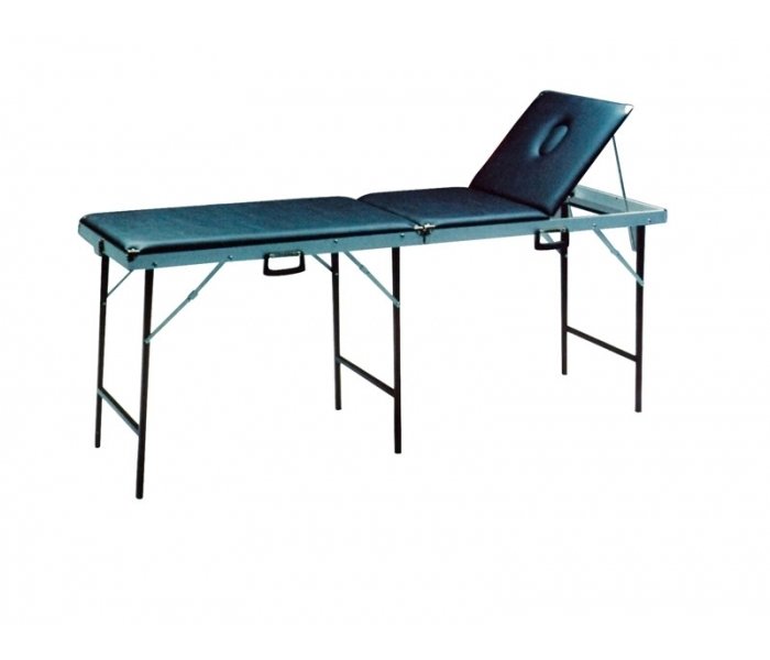 Opvouwbare massagetafel - Koffermodel - 3-delig - Met neusgat - 197 x 56 x 75 cm  