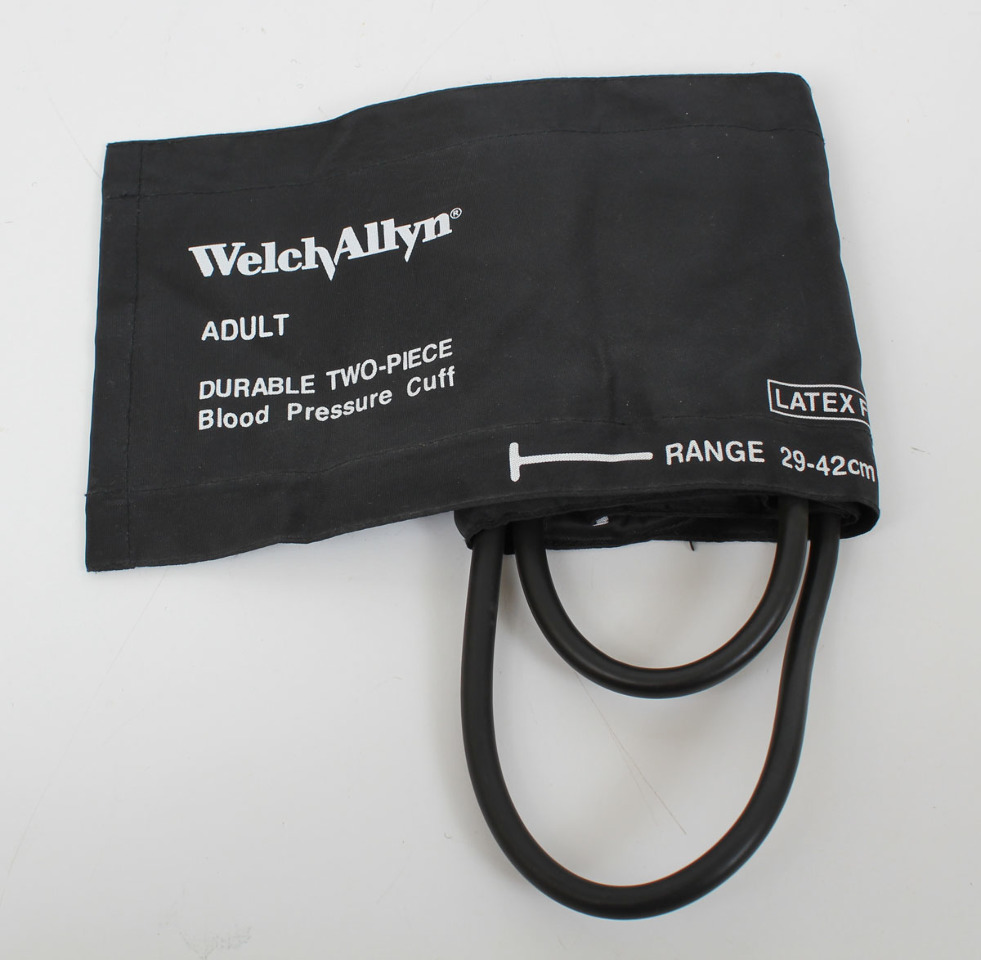 WelchAllyn brassard velcro + poumon avec 1 tuyau - adultes - 1 pc