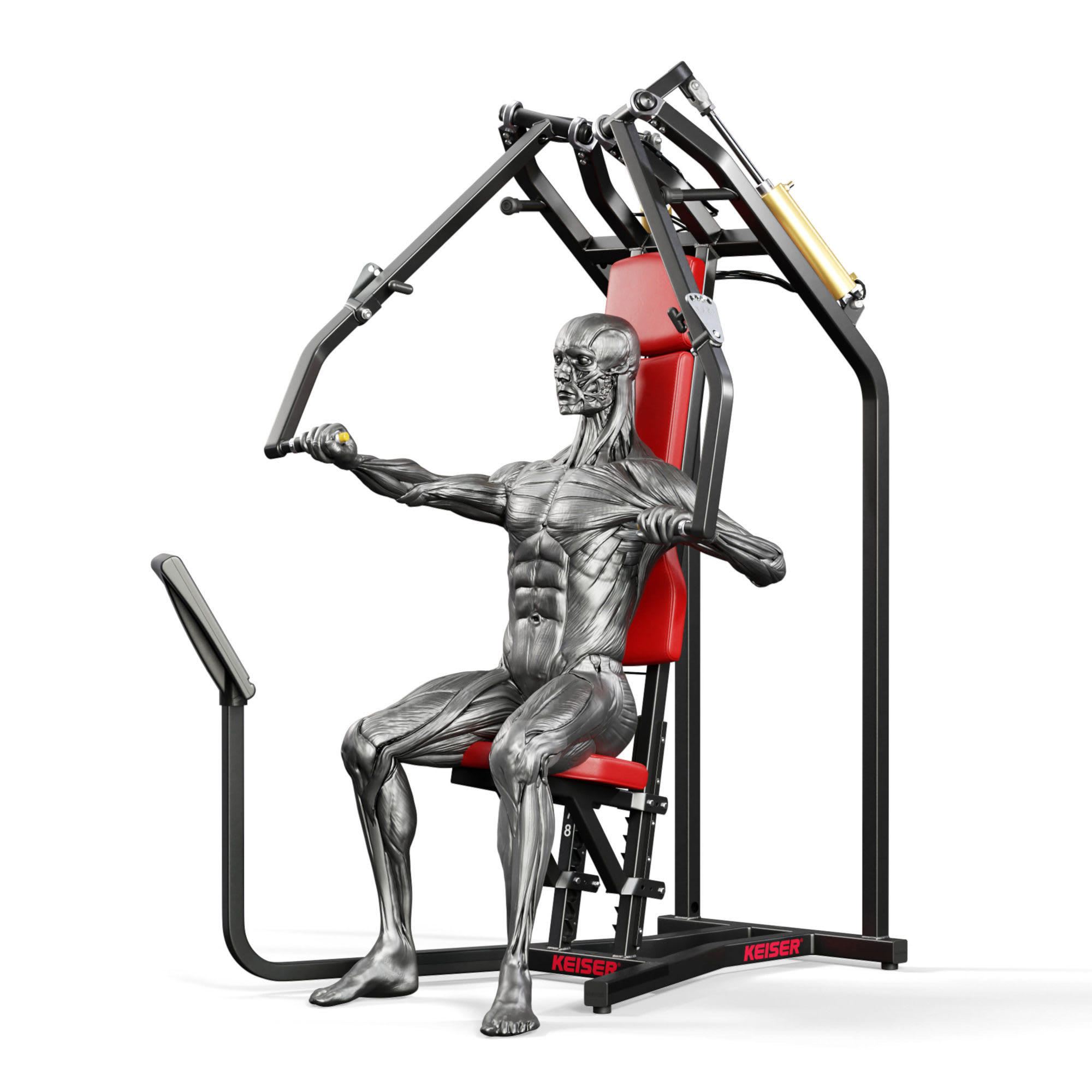 Keiser Air350 Bi-Axial Chest Press
