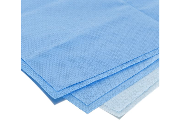 Inpakvel H100 - non-woven - 121 x 121 cm - blauw - 250 st