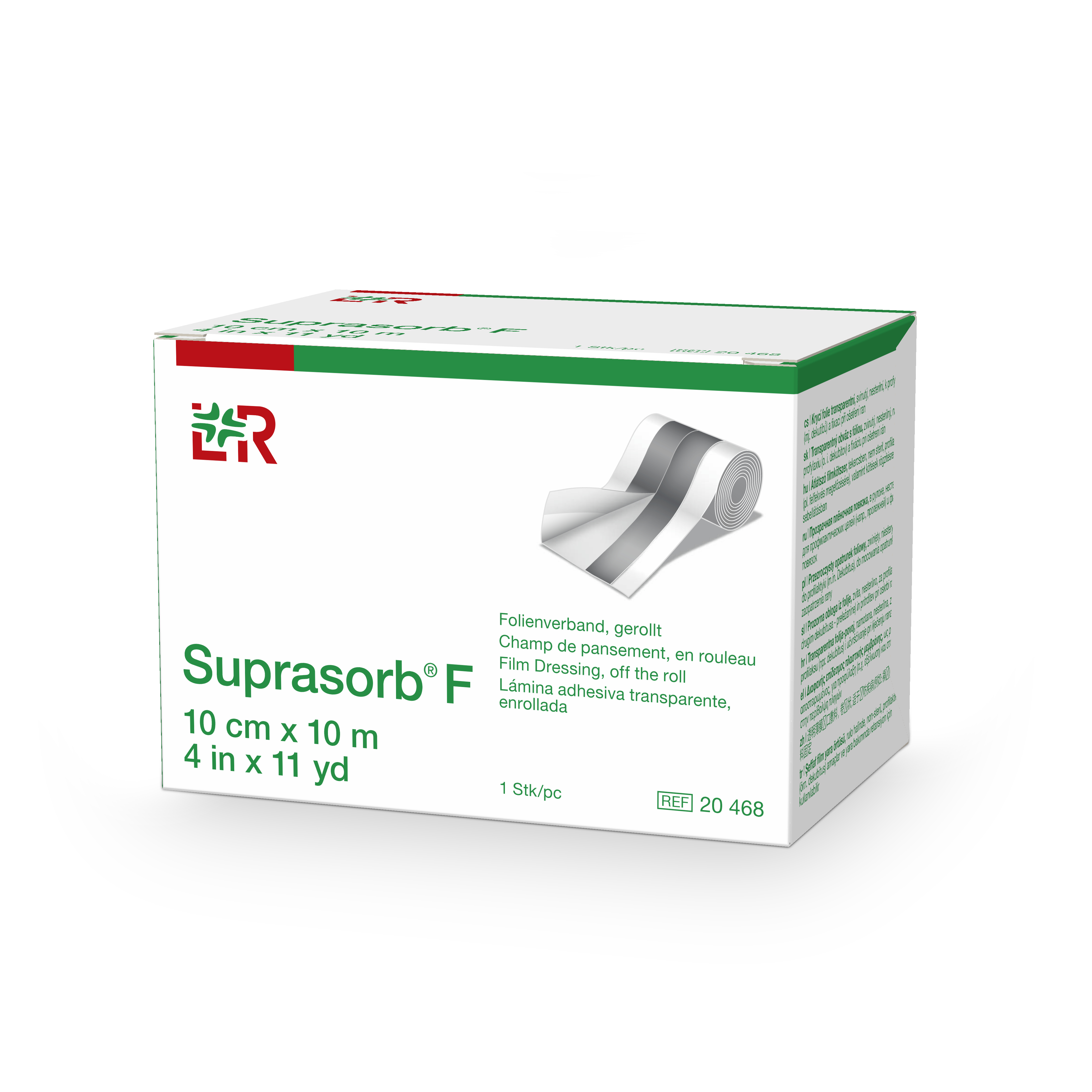 Suprasorb® F - wondverband - transparant - op rol