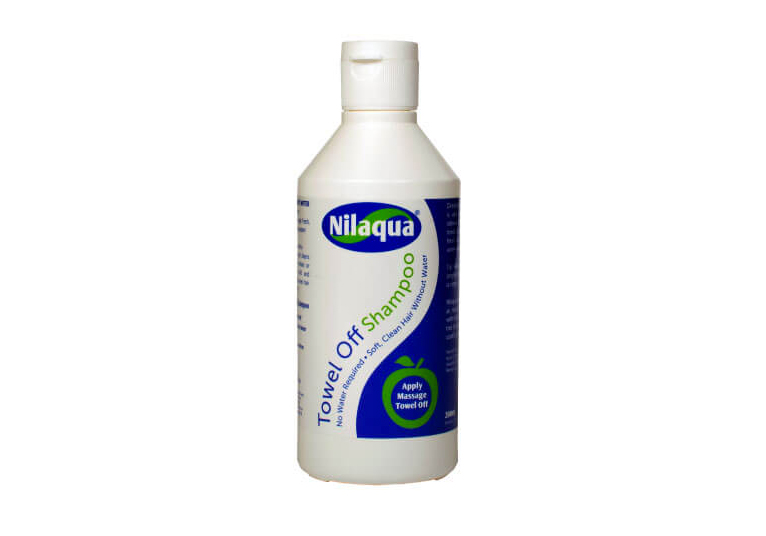 Nilaqua towel off shampoo - appel - 200 ml - 24 st