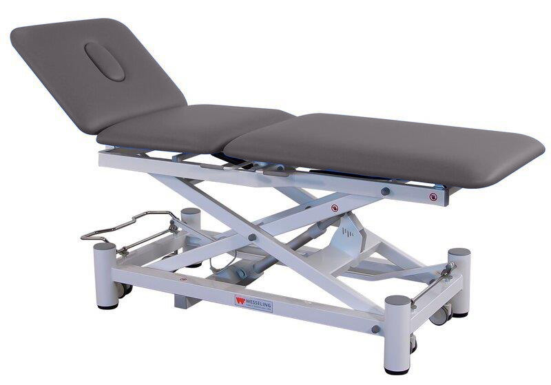 Onderzoekstafel BasiX 3 Elite - elektrisch - Fresh bekleding - Titanium - 1 st