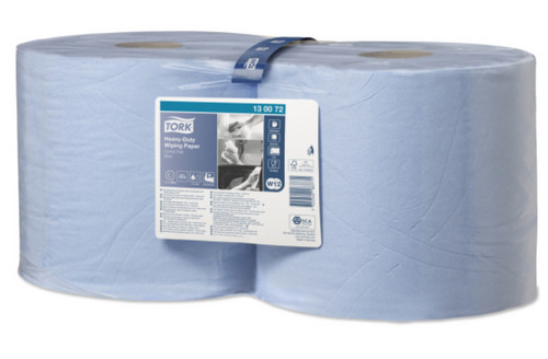 Tork Heavy-Duty Paper Blue Advanced - bleu - 170 m x 23,5 cm - 2 x 500 feuil.