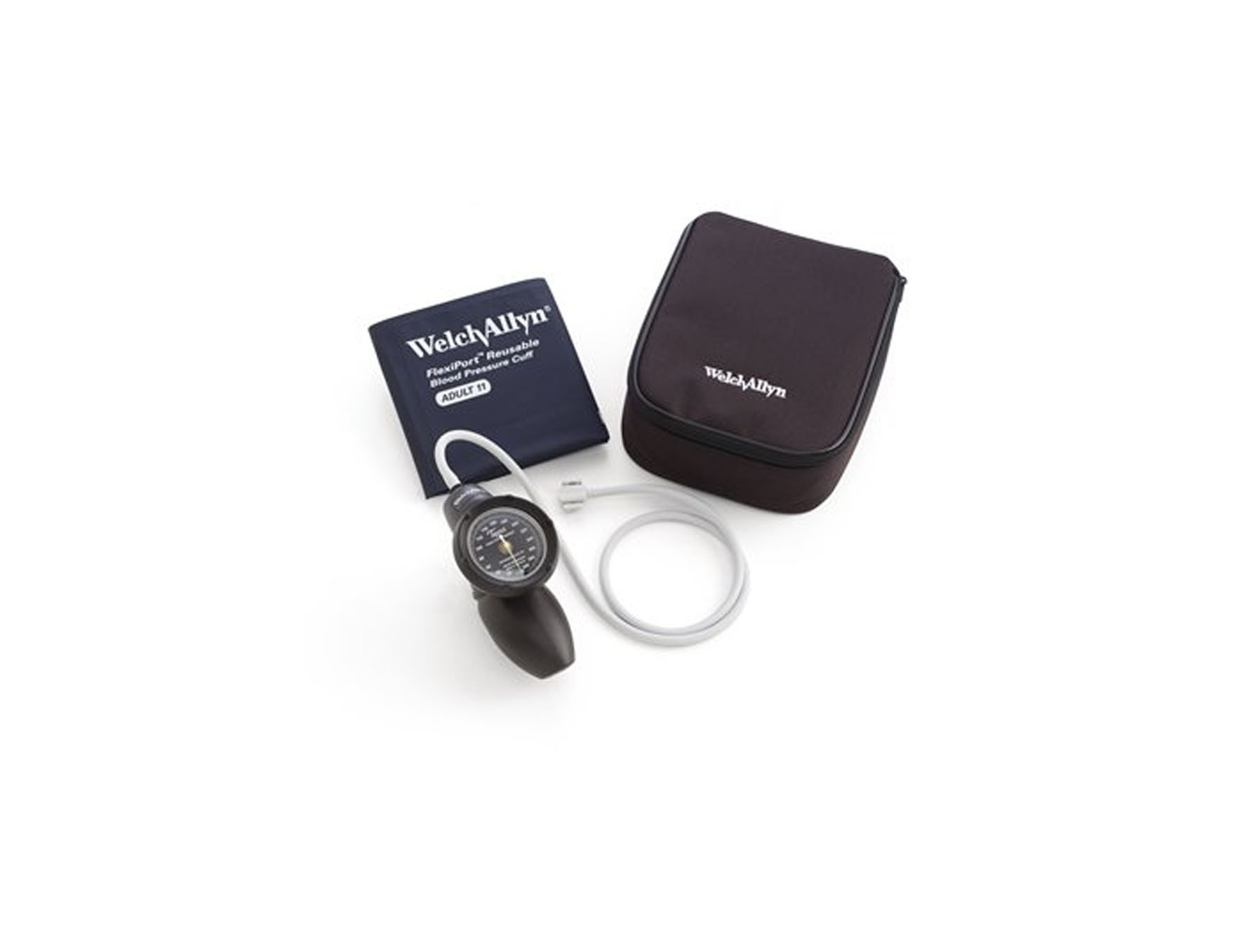 WelchAllyn manuele bloeddrukmeter ds58 - 1 slang - flexiport manchet maat 11 - etui - 1 st