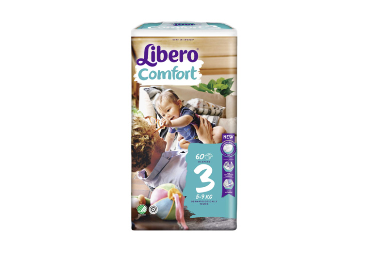 LIBERO Comfort 3 maand - 5-9 kg - 3 x 58 st