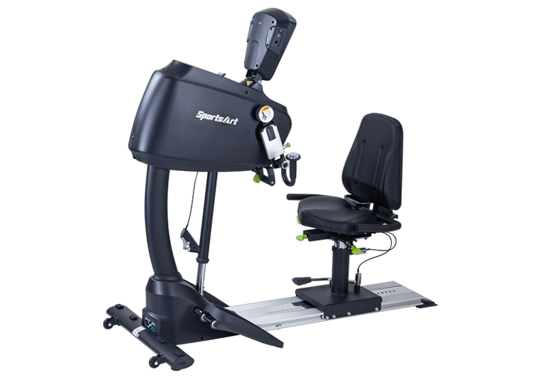 SportsArt UB521M Bovenlichaamtrainer - w/HRC - zonder zenderriem - verstelbare draaibare stoel