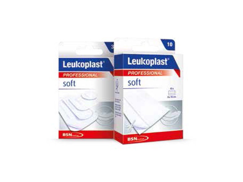 Leukoplast® soft - rouleau - 8 cm x 5 m - 1 pc