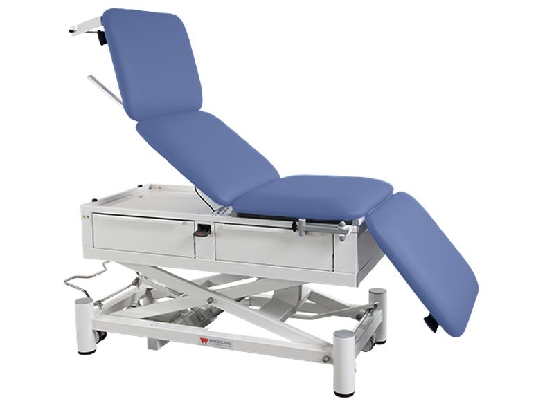 Onderzoekstafel Praxis 4 Comfort Elite - elektrisch - Purfect bekleding - 1 st