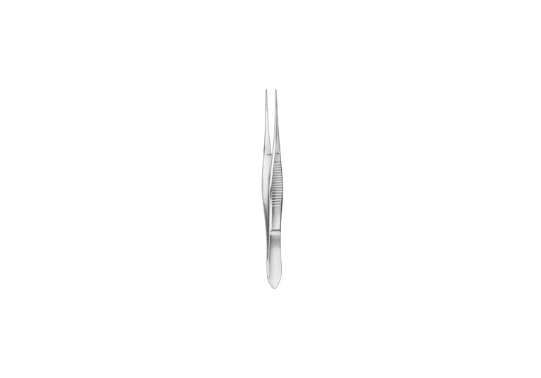 Pincet met fijne punt - recht - 10,5 cm - 1 st