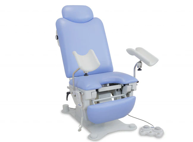 Fauteuil d'examen gynécologique OP-MH+ avec dôme ergonomique + repose-jambes – 1 pc
