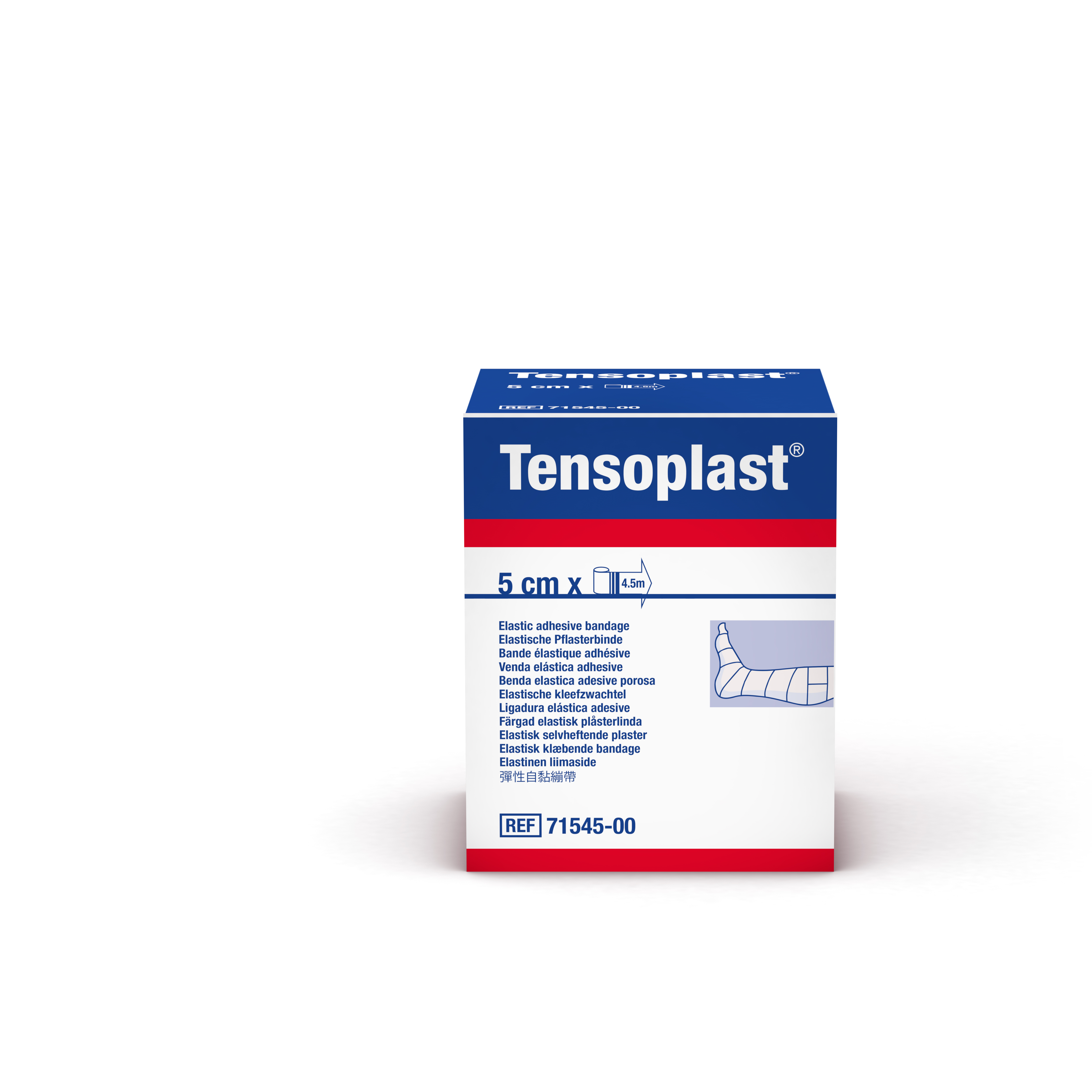 Tensoplast® bande de contention adhésive - 5 cm x 4,5 m - 1 pc