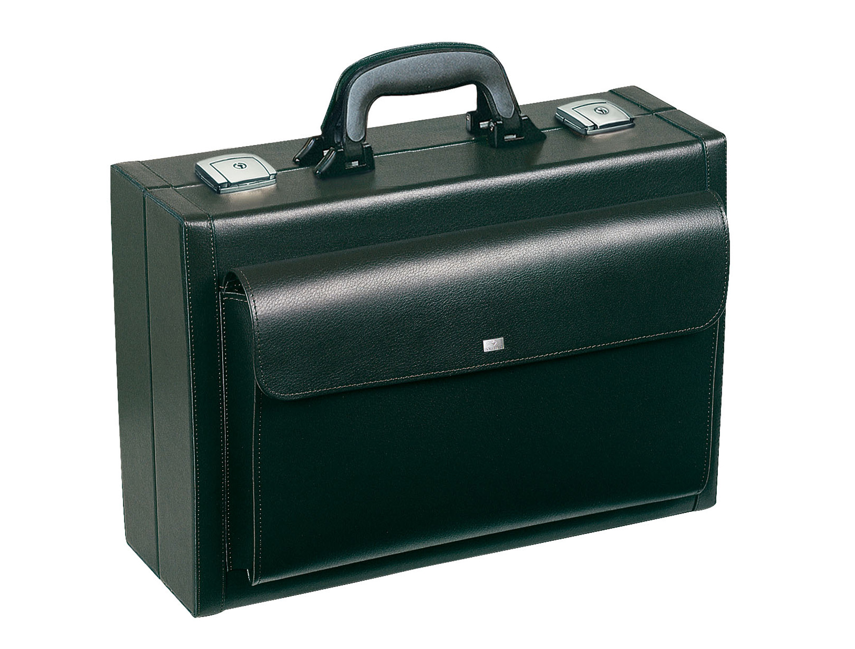 Mallette Bollmann médicale Visita - cuir - noir - 42 x 29 x 18 cm - 1 pc