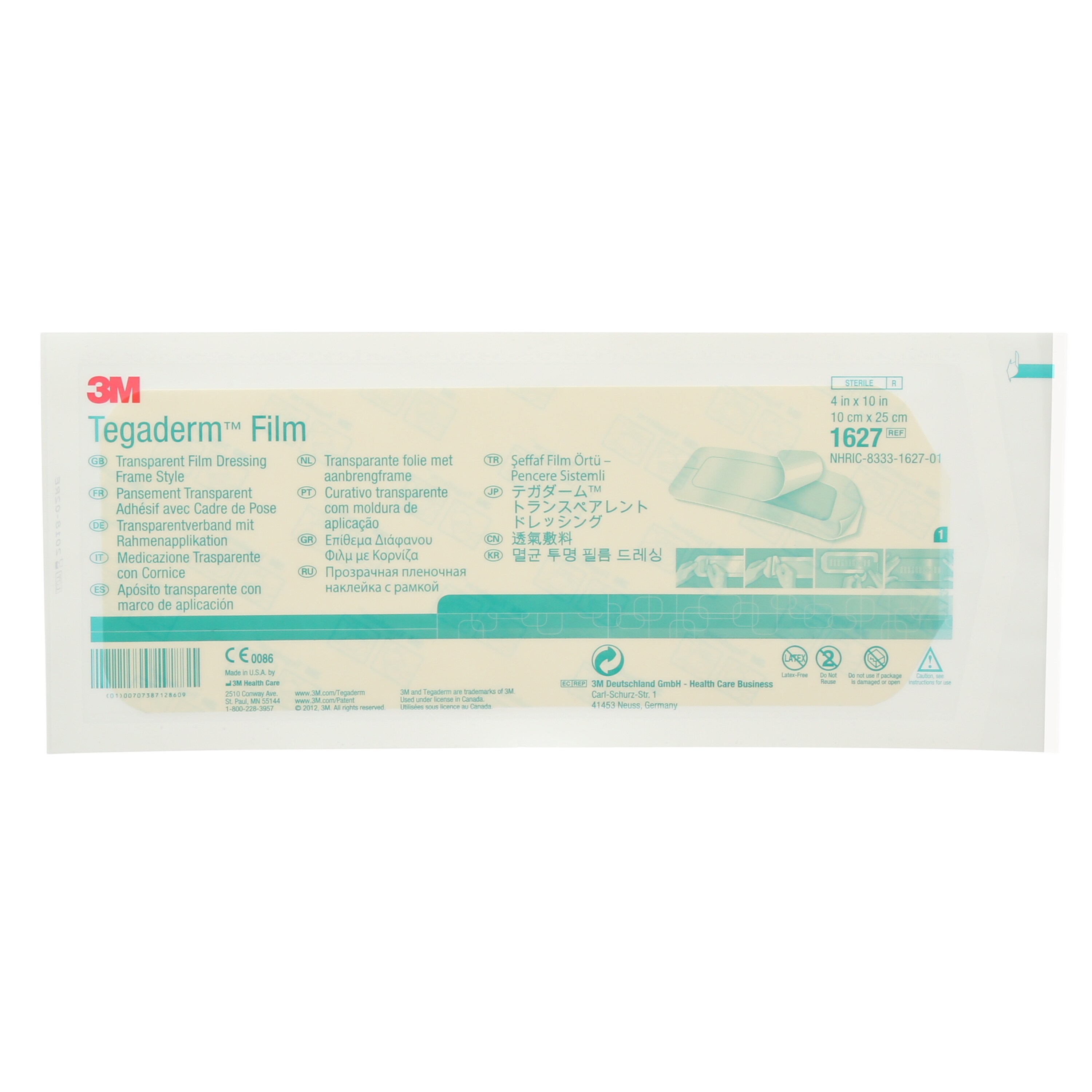 3M™ Tegaderm™ film - 10 x 25 cm - 1 x 20 pcs