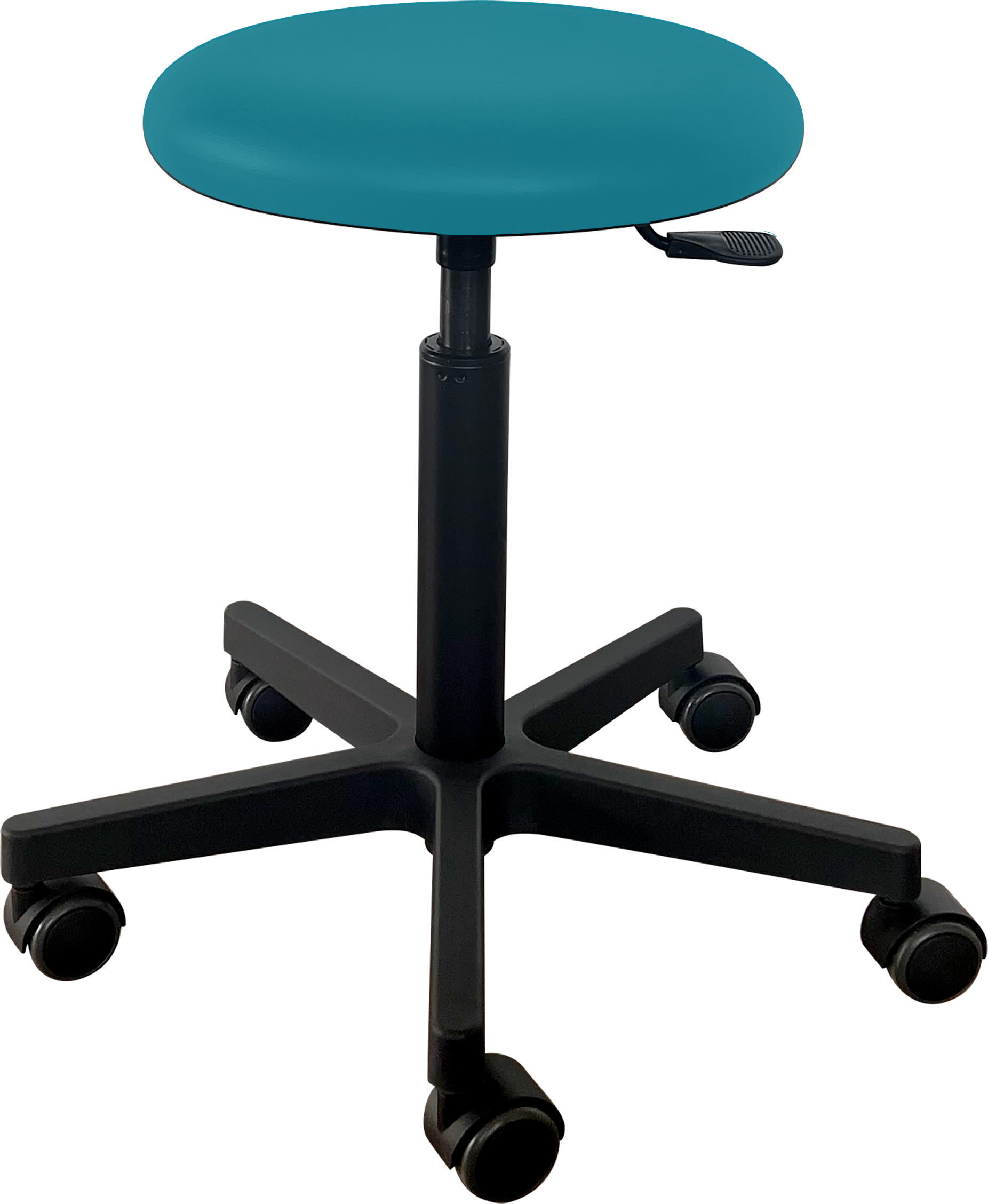 Tabouret Saar - zithoogte 60 - 86 cm - Teal - 1 st