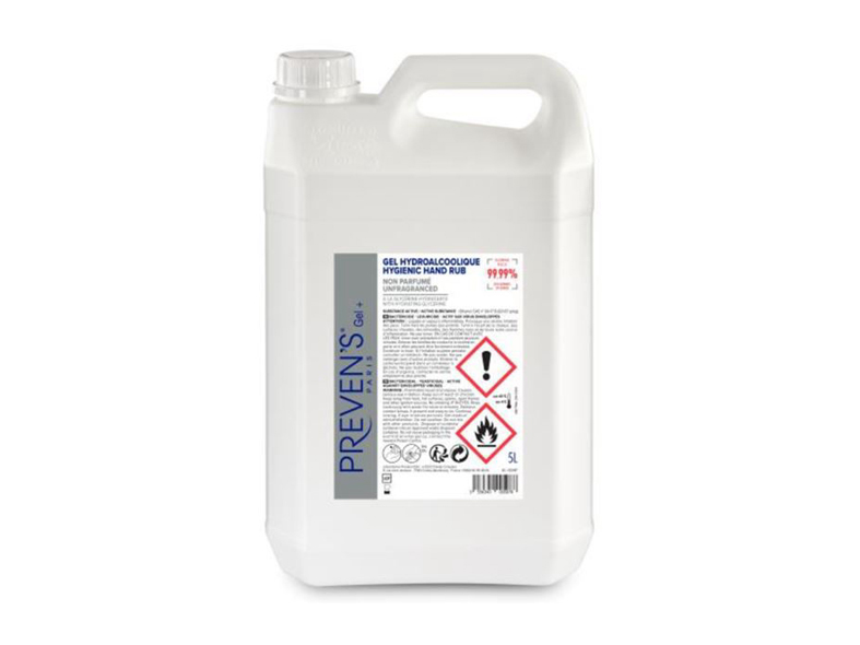 Preven's paris gel alcoolique - 5 litre - 1 pc