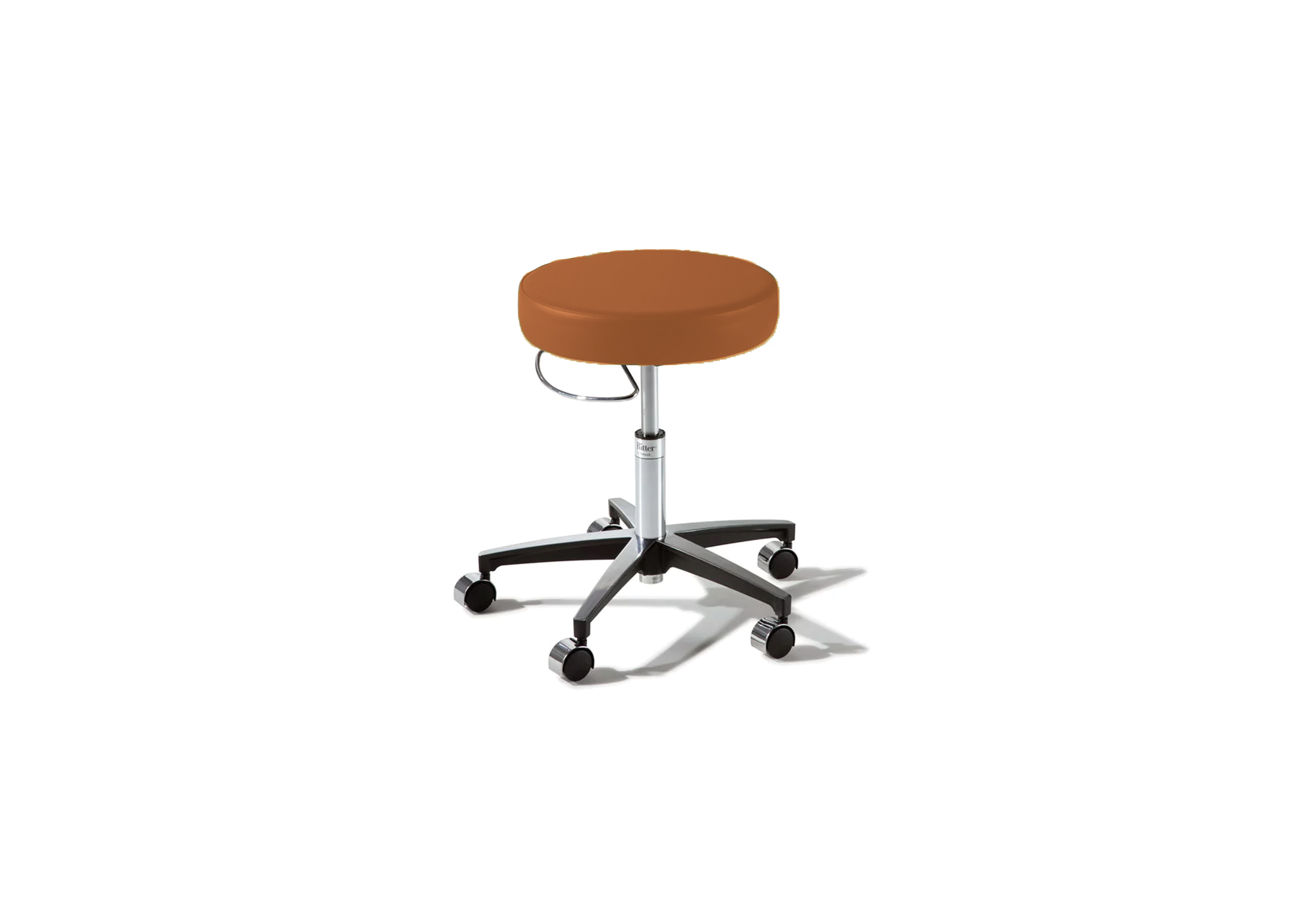 Ritter 276 tabouret - hoogte 45-65 cm - 846 curative copper - 1 st