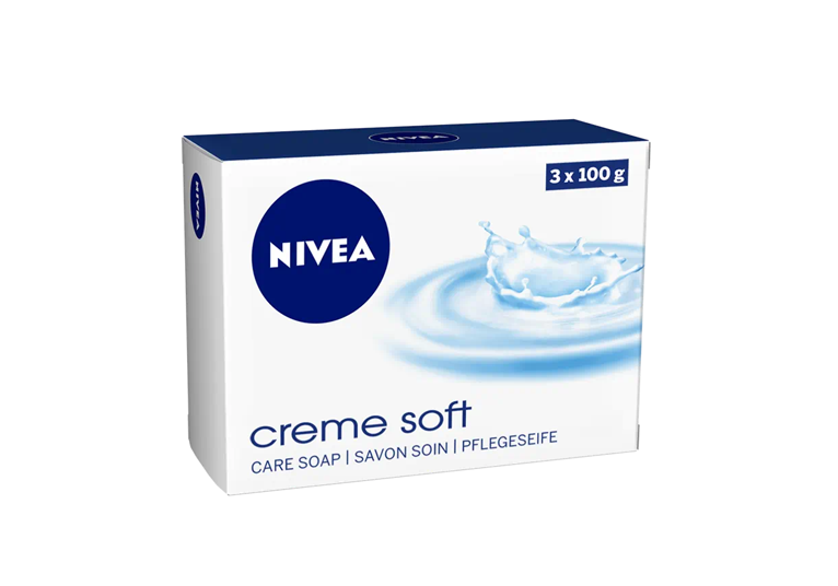 Nivea crème soft pain - L'huile d'amande - 3 x 100 gr