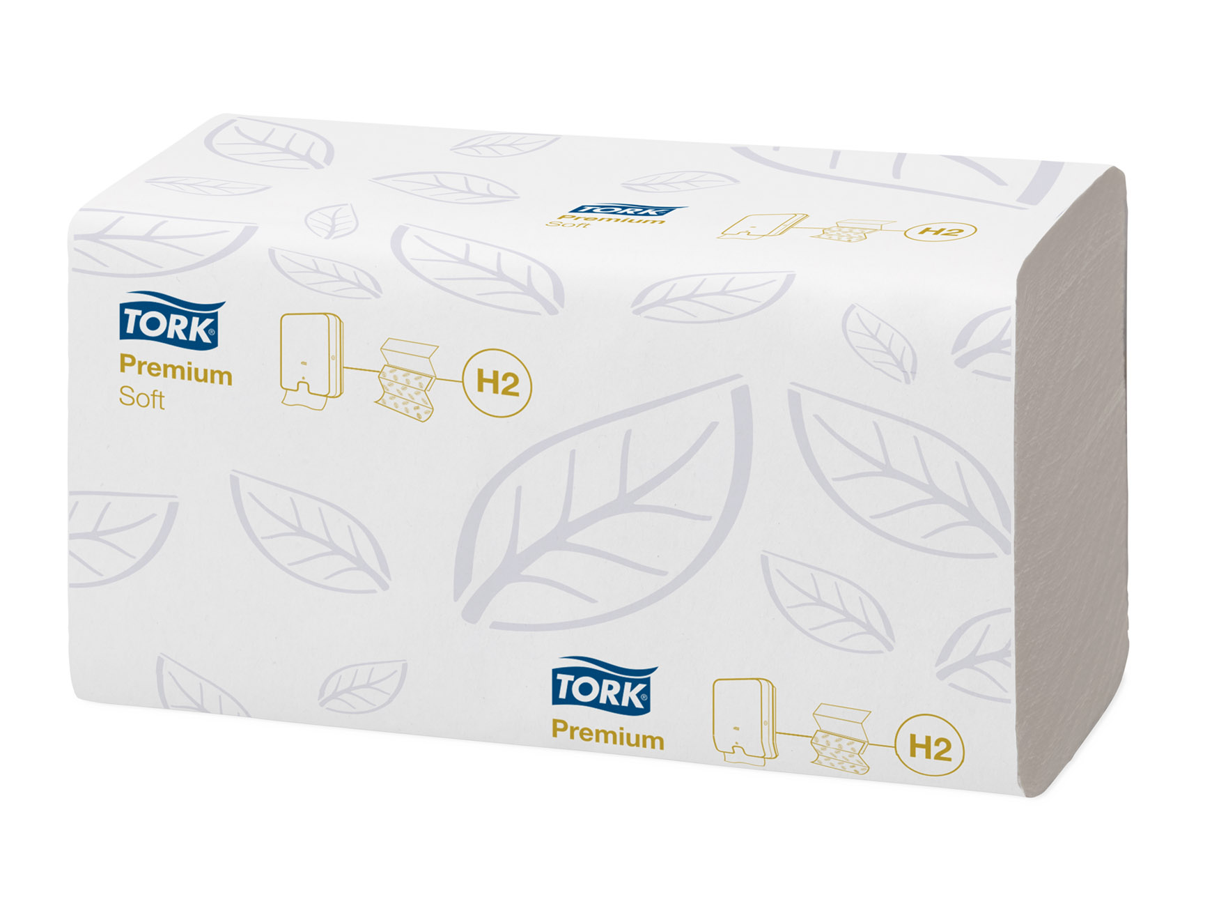 Tork Premium handtowel interfold soft - H2 - 2-laags