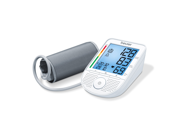 Digitale bloeddrukmeter BM49 - gesproken uitvoer - bovenarm - omtrek 22-36 cm - 1 st