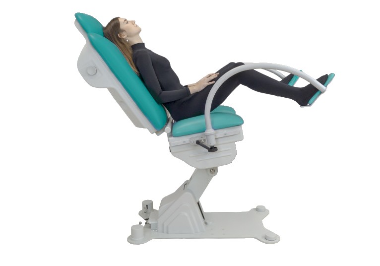 OP-G7+N Fauteuil d'examen gynécologique goeppel (sans couvin repose-jambes) - Azul Ibiza