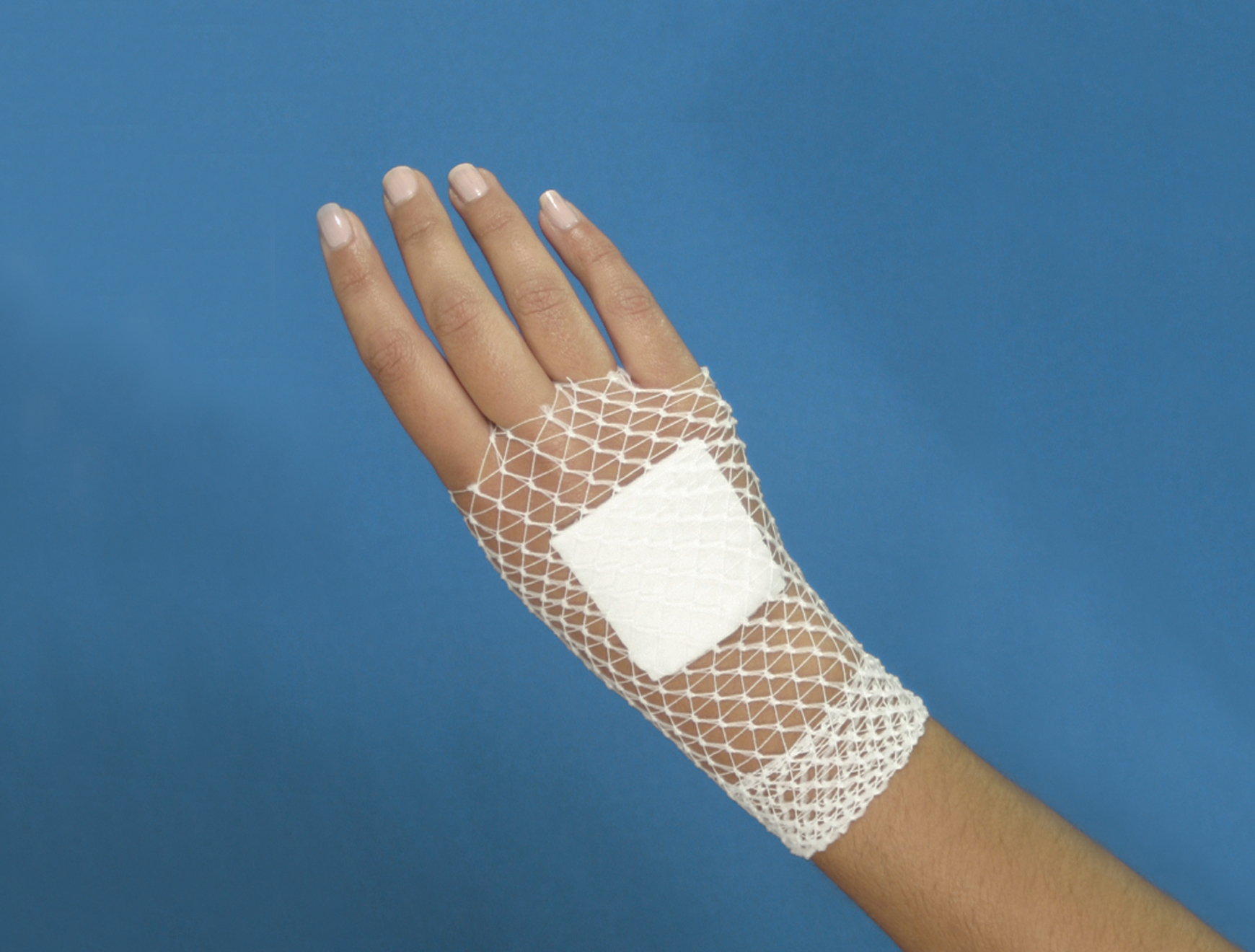 Elastisch buisvormig netverband - hand/pols/onderarm - maat 1 - 1,6 cm x 25 m - 1 st