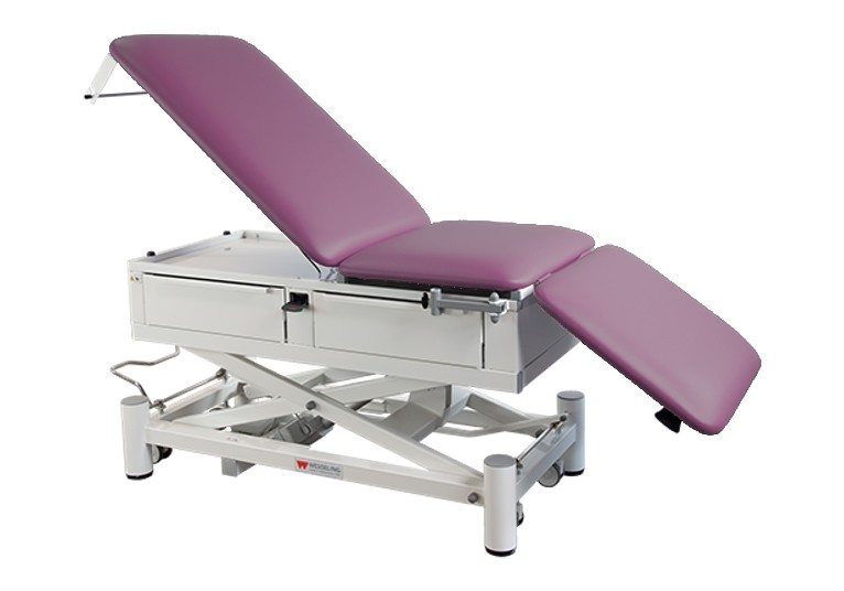 Onderzoekstafel Praxis 3 Comfort Elite - elektrisch in hoogte verstelbaar - Pimpelle - 1 st