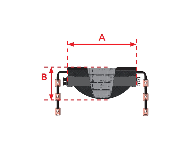 Tilband - actieve tillift - corstel model - met clips - XL - 1 st