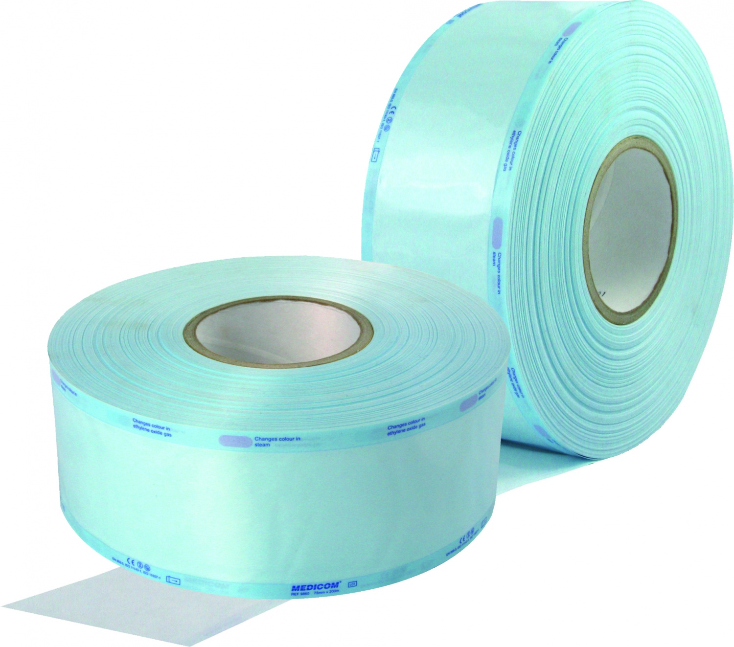 Film de stérilisation - sur rouleau 7,5 cm x 4 rouleaux x 200 m - 1 pc