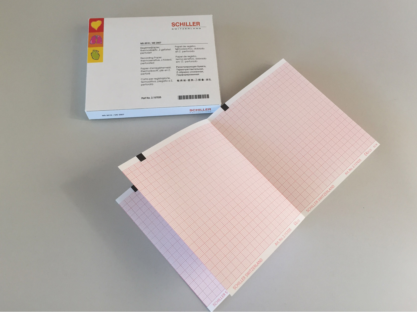 Schiller papier pour le MS-2007/MS-2010 - 1 pc