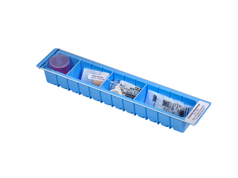 Cassettes à médicaments 281 - couvercles 289 - 3 séparations 282 - 1 x 20 pcs