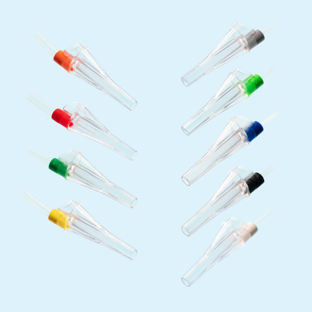 Prestrol sonde d’aspiration avec finger tip control - CH08 - 48 cm - bleu - stérile - 1 x 100 pcs