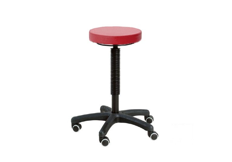 Tabouret met kringbediening - zithoogte 60 - 86 cm - 1 st