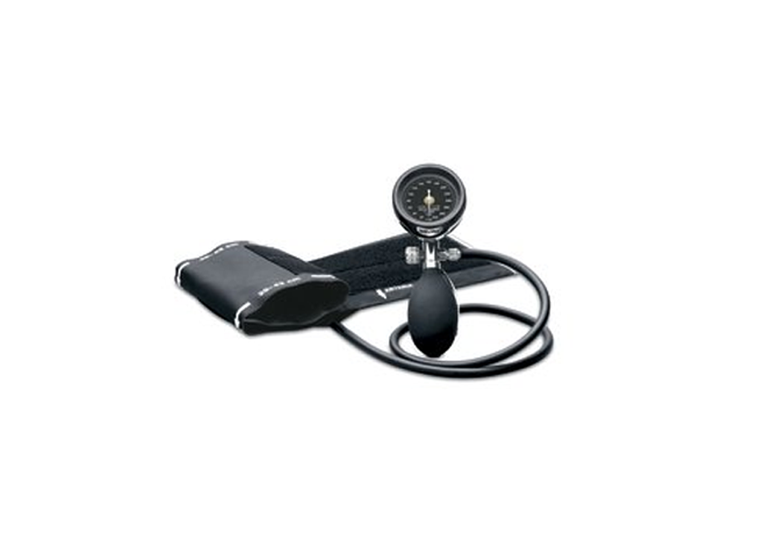 WelchAllyn manuele bloeddrukmeter durashock ds55 - zwarte peer - 2 slangen - velcromanchet en etui - 1 st